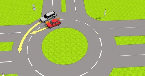 Quién lleva ventaja en la rotonda: un reto para los automovilistas Quién lleva ventaja en la rotonda: un reto para los automovilistas