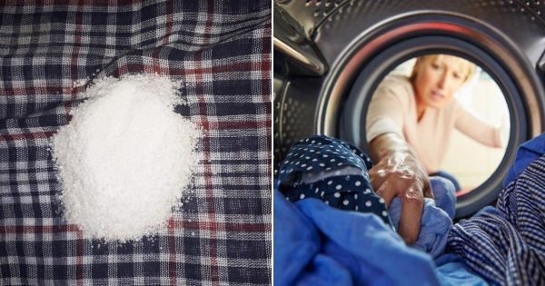 ¿Por qué deberías poner una bolsa de sal en el tambor de la lavadora?