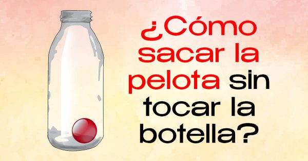 Las mejores mentes de nuestro departamento de contabilidad discutieron durante 2 horas cómo sacar la pelota de la botella sin tocarla con las manos