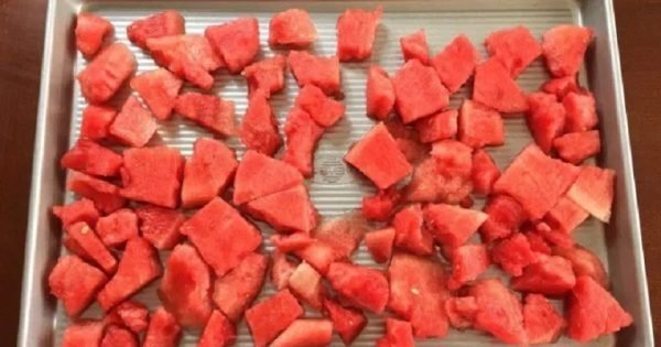 La receta del día: Sorbete de sandía. ¡Ideal para combatir el sofocante calor del verano!