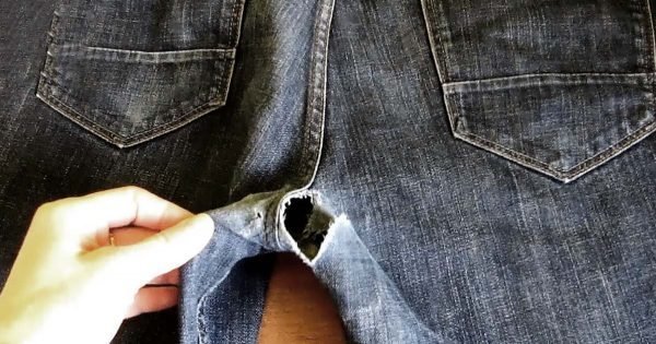 Qué hacer si los jeans rotos que se esconden tímidamente en el armario