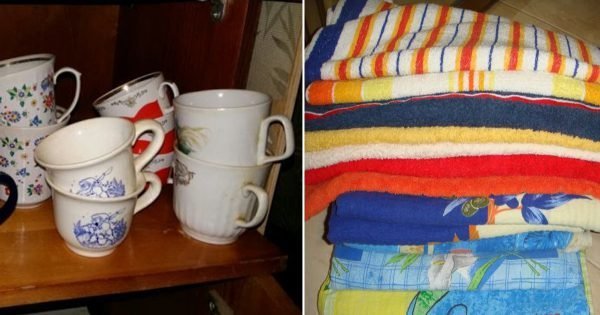 Por qué no deberías guardar paños de cocina viejos