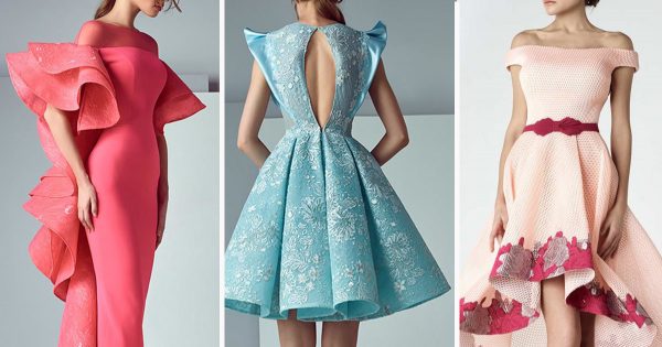 Para la boda, graduación o una noche de fiesta… 31 ideas de vestidos de noche del gurú del diseño de moda.