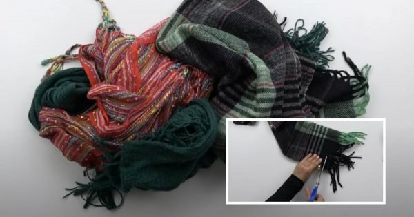 Bufandas viejas: una idea para reutilizar elementos innecesarios