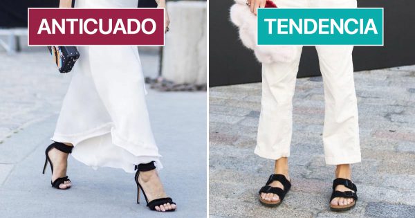 Demostramos claramente que los tacones de aguja y los tacones están irremediablemente desactualizados